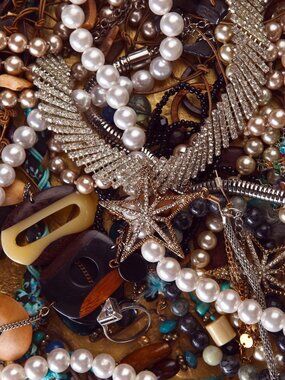 Jewelry Mystery Bag - Bag of Modern and Vintage Costume Jewelry